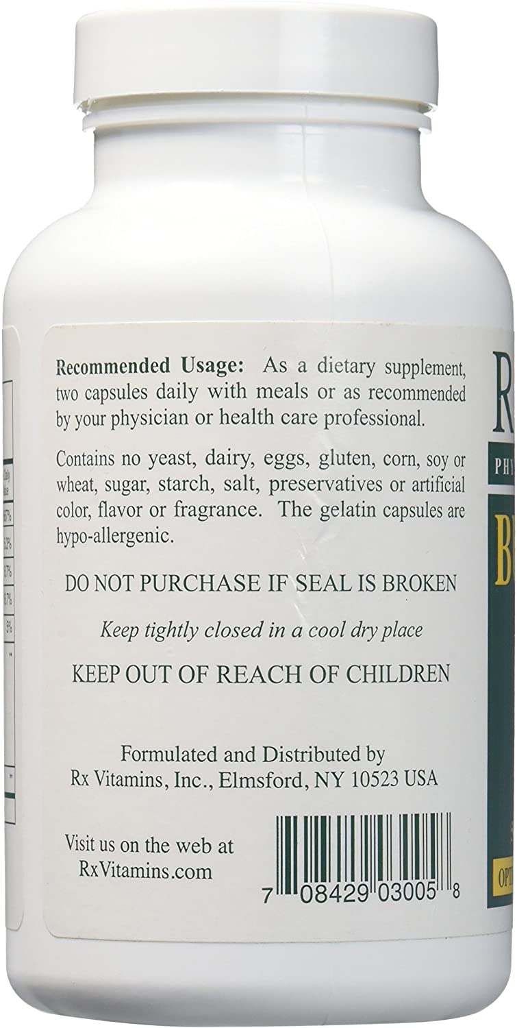 Rx Vitamins Buffered C 500 Mg 90 Capsules Bioflavonoids