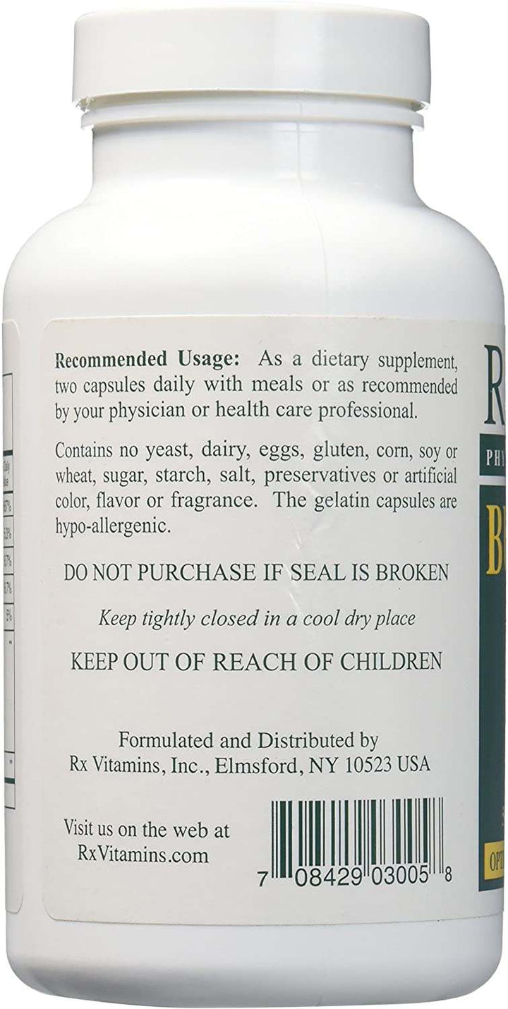Rx Vitamins Buffered C 500 Mg 90 Capsules Bioflavonoids