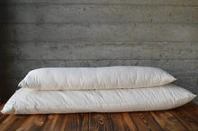 Load image into Gallery viewer, Holy Lamb Organics Body Pillow Natural Wool-Filled New Full Size With Case
