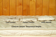 Load image into Gallery viewer, Holy Lamb Organics Comforter Premium Wool Dual-Weight New Combo 3 Full/Queen
