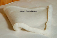 Load image into Gallery viewer, Holy Lamb Organics Fleece Topper Natural Happy Lamb Premium Eco Wool New Queen
