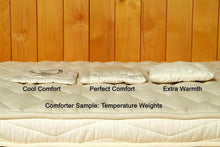 Load image into Gallery viewer, Holy Lamb Organics Comforter Premium Wool Dual-Weight New Combo 3 Full/Queen

