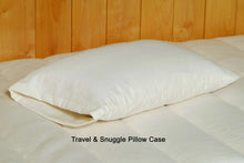 Load image into Gallery viewer, Holy Lamb Organics Pillow Cases &amp; Covers Natural Premium Zippered Queen New
