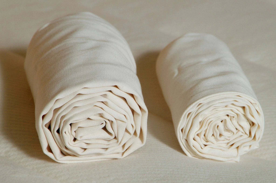 Holy Lamb Organics Pillow Cases & Covers Natural Premium Zippered Standard New