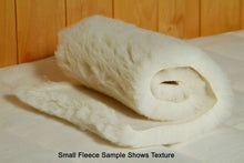 Load image into Gallery viewer, Holy Lamb Organics Fleece Topper Natural Happy Lamb Premium Eco Wool New Queen
