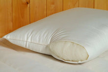 Load image into Gallery viewer, Holy Lamb Organics Bed Pillow Natural Comfort Wool-Filled Regular Fill Queen
