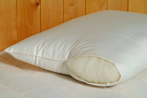 Holy Lamb Organics Bed Pillow Natural Comfort Wool-Filled Regular Fill Queen
