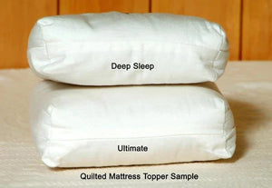 Holy Lamb Organics Quilted Mattress Topper Natural Ultimate New Queen