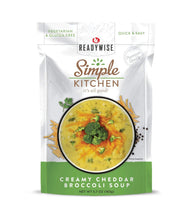 Load image into Gallery viewer, ReadyWise Simple Kitchen Creamy Cheddar Broccoli Soup 5.7 Oz 20 PACK
