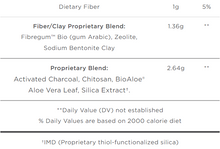 Load image into Gallery viewer, Quicksilver Scientific Ultra Binder dietary fiber and proprietary blend ingredients.
