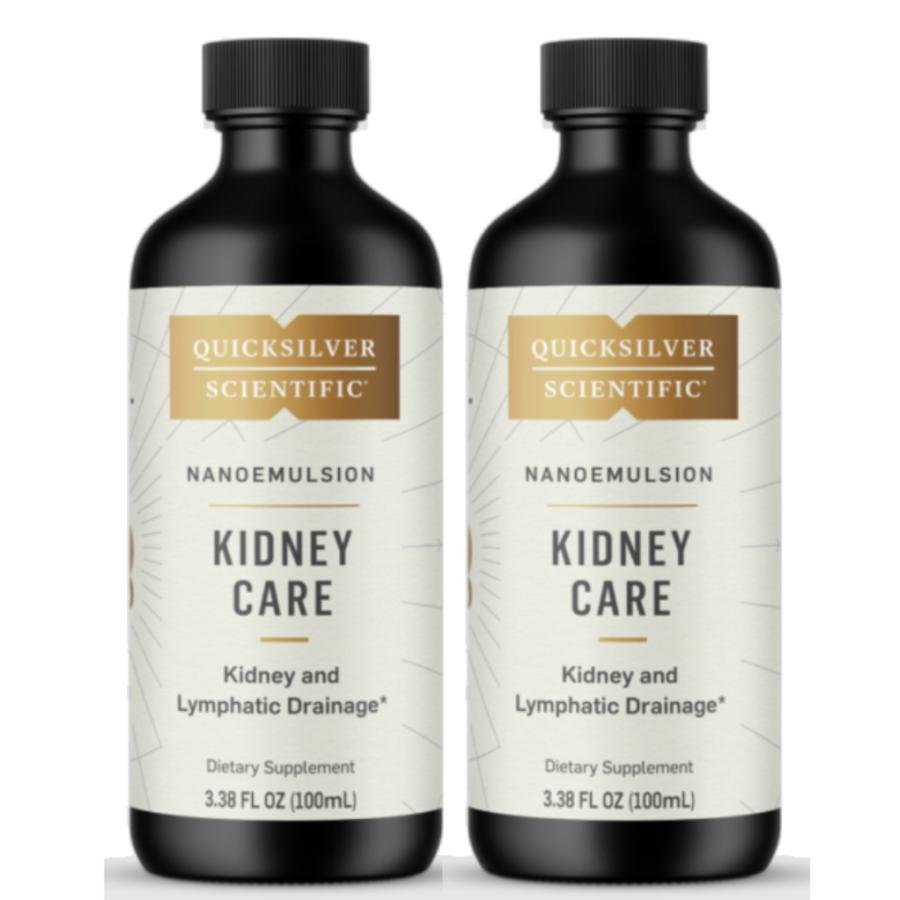 Quicksilver Scientific QS-KIDNEYCARE Botanicals Butraceuticals 2 Pack, 100ml bottles.