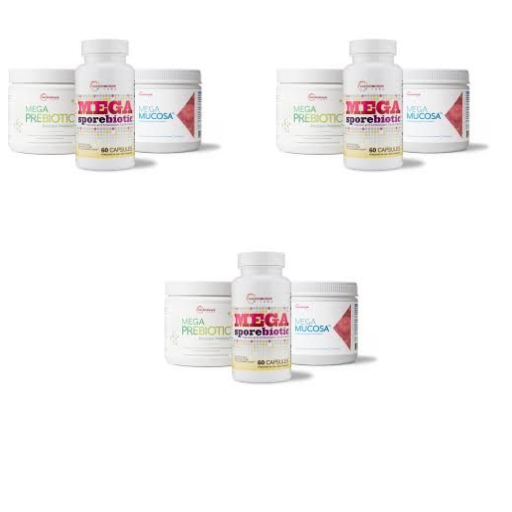 Microbiome Labs Total Gut Restoration Program Kit 3 Products