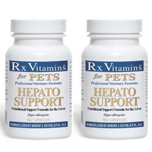 Load image into Gallery viewer, Rx Vitamins For Pets Hepato Support 90 Capsules Milk Thistle 2 Pack for Dogs and Cats
