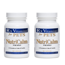 Load image into Gallery viewer, Rx Vitamins NutriCalm for Dogs 50 Capsules, Hypoallergenic 3 Pack.
