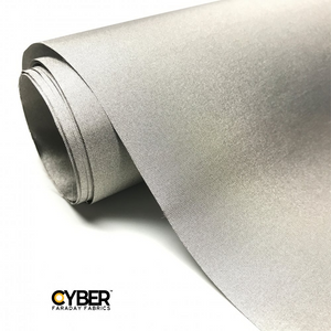 Faraday Cyber NC EMF RF Shielding Nickel Copper Fabric Roll 50" x 1'