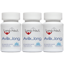 Load image into Gallery viewer, Panaxea Aviilx Long Haul Standardized Botanical Compounds 60 x 500 mg Caps 3 PACK
