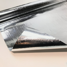 Load image into Gallery viewer, Faraday Cyber Pro-Barrier Fabric EMF RF Shielding Foil Material Roll, 48&quot; width, features durability and reflective foil construction.
