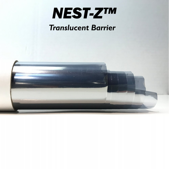 4-layer ESD aluminized barrier roll, moisture and static shielding, 1 yard.