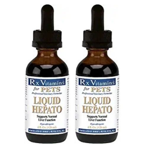 Rx Vitamins for Pets Liquid Hepato Bacon Liver Support Formula, 3-pack bottles, 12 oz.