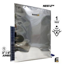 Load image into Gallery viewer, Faraday Bags NEST-Z JUMBO - XXXL, 34&quot;x40&quot; EMP protection bag with high tensile strength and EMI shielding.
