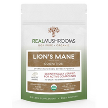 Load image into Gallery viewer, Real Mushrooms Lions Mane Mushroom Extract Bulk Powder 60 Grams  3 PACK
