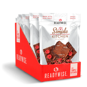 ReadyWise Simple Kitchen Raspberries & Brownie Bites 2 Oz 18 PACK