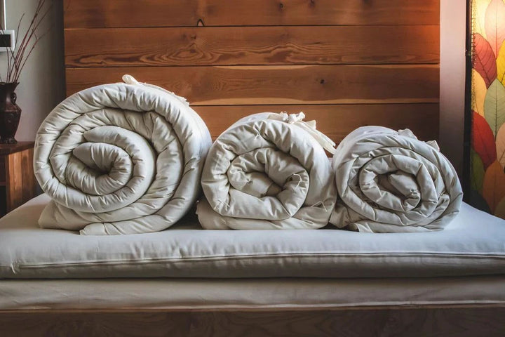 Edredón Holy Lamb Organics de lana premium orgánica Perfect Comfort estándar TWIN