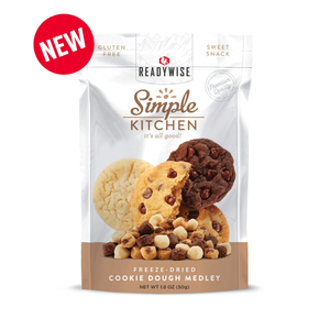 ReadyWise Simple Kitchen Cookie Dough Medley 1.8 Oz 18 PACK