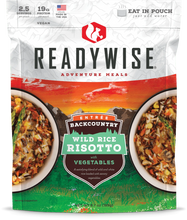 Load image into Gallery viewer, ReadyWise Backcountry Wild Rice Risotto 2.5 Servings 6.7 Oz 10 PACK
