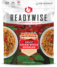 Load image into Gallery viewer, ReadyWise Switchback Spicy Asian Style Noodles 2.5 Servings 5.6 Oz 12 PACK
