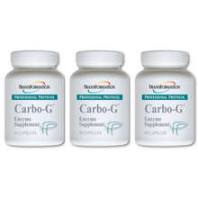 Load image into Gallery viewer, Transformation Enzymes Carbo-G Digest-Aid 90 Capsules, 3 Pack, Gut Health Supplement
