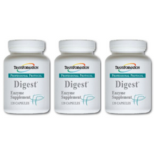 Load image into Gallery viewer, Transformation Enzymes Digest immune system health 120 capsules, 3-pack.
