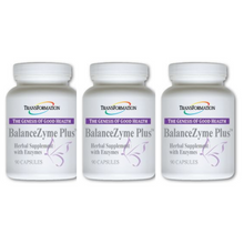 Load image into Gallery viewer, Transformation Enzymes BalanceZyme Plus Herbal Supplement 90 Caps 3 Pack
