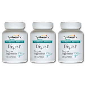 Transformation Enzymes Digest Immune System Health 120 Caps Bottle DIG120 3 PACK