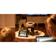 Load image into Gallery viewer, EcoFlow DELTA Max 2000 Power Station in use charging multiple devices, focus on power reliability for home backup.
