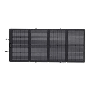 EcoFlow DELTA Max 2000 Power Station with 220W Portable Solar Panel Kit for Home Backup.