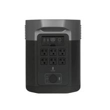 Load image into Gallery viewer, EcoFlow DELTA Max 2000 Power Station with multiple AC outlets for home and outdoor use.
