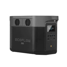 Load image into Gallery viewer, EcoFlow DELTA Max 2000 Power Station with display screen and multiple ports.
