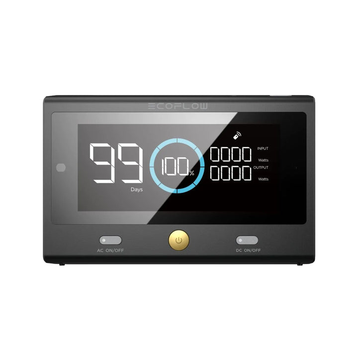 Control remoto EcoFlow DELTA Pro para monitorizar centrales eléctricas con Bluetooth