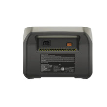 Load image into Gallery viewer, EcoFlow RIVER 2 Max Portable Power Station, rear view, connectors visible, lightweight and reliable design.
