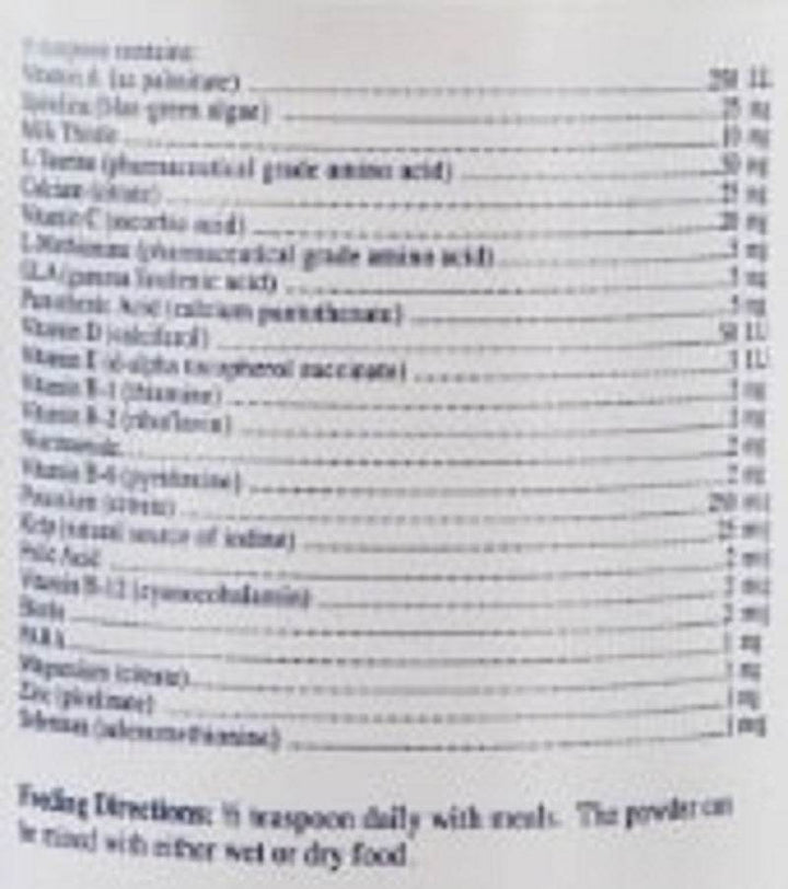 RX Vitamins For Pets Rx Essentials For Cats Natural Ingredients Nutrition 4 oz