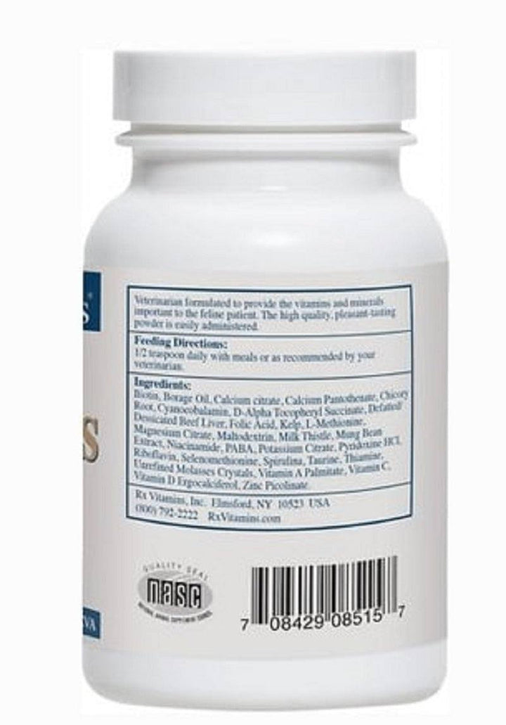 RX Vitamins For Pets Rx Essentials For Cats Natural Ingredients Nutrition 4 oz
