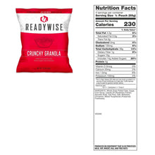 Load image into Gallery viewer, ReadyWise 60 Servings Emergency Food Supply Ready Grab Bag 25 YEAR SHELF LIFE
