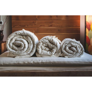 Holy Lamb Organics Comforter Premium Wool Organic Light Weight New Standard TWIN