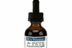 Rx Vitamins For Pets Amino B-Plex Vitamin Complex Plus Amino Acids AMB2 2 PACK bottle with dropper.