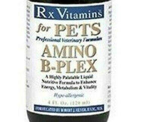 Rx Vitamins For Pets Amino B-Plex Vitamins Dogs and Cats 4 Ounces