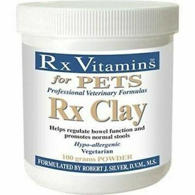 Rx Vitamins For Pets Rx Clay 100g Intestine Support Powder for Dogs and Cats