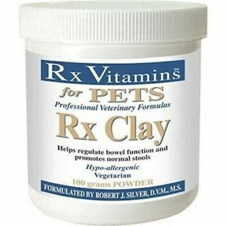 Rx Vitamins For Pets Rx Clay 100g Intestine Support Powder for Dogs and Cats