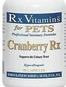 Rx Vitamins For Pets Cranberry Rx UTI Treatment for Pets 90 Capsules CRAN