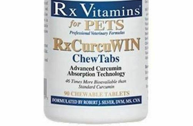 Rx Vitamins For Pets Rx CurcuWIN 90 Chewable Tablets For Cats and Dogs